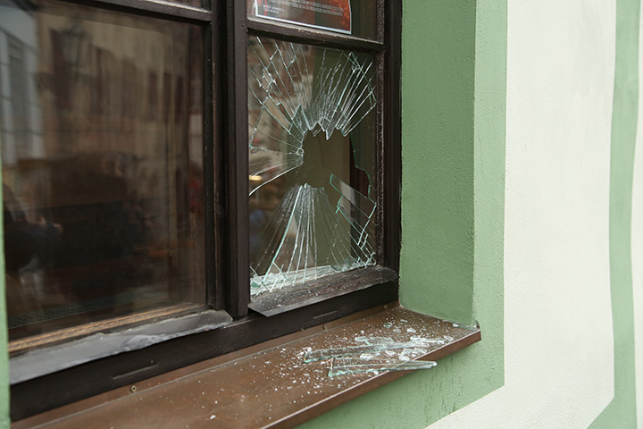 A2B Glass are able to board up broken windows while they are being repaired in Smethwick.